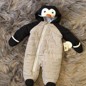 0-3 month baby snow suit